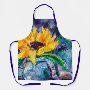 Sunflower Blues Alaskan Apron