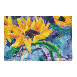 Sunflower Blues Alaskan Placemat