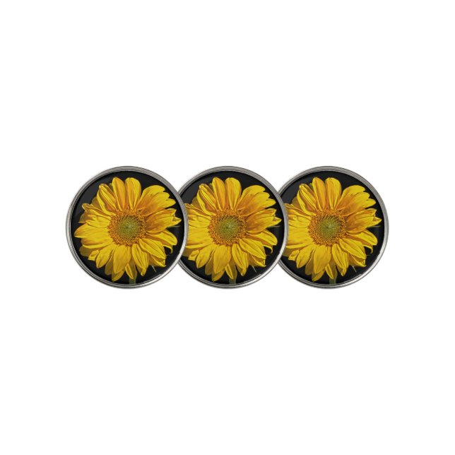 Sunflower bmm golf ball marker (3 Up)