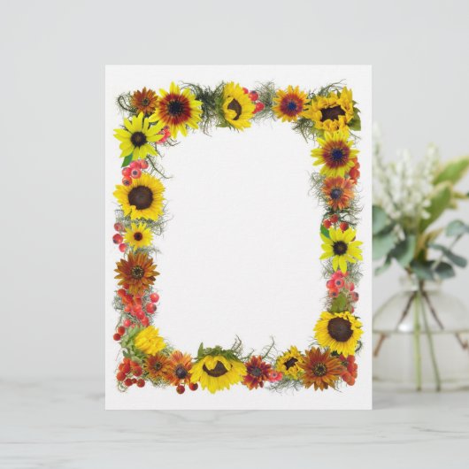 Sunflower Border (Standing Front)