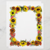 Sunflower Border (Front/Back)