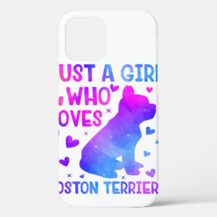 Sunflower Boston Terrier Dog Best Dog Mom Ever iPhone 12 Pro Case