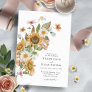 Sunflower Botanical Wedding Invitation