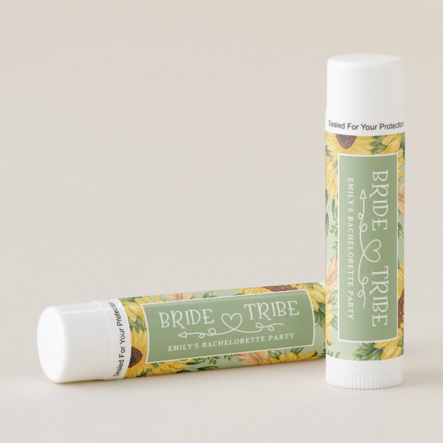 Sunflower Botanicals Bride Tribe Lip Balm (Front)