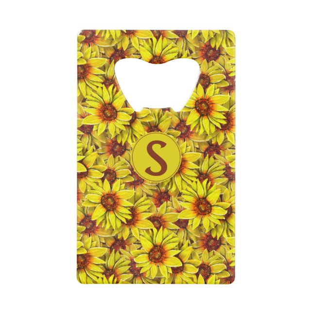 Sunflower Bottle Opener (Front)