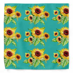 Sunflower Bouquet Bandana