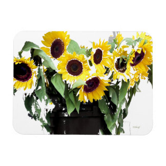 Sunflower Bouquet Magnet