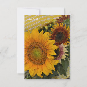 Sunflower Bouquet Note Card