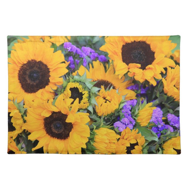 Sunflower Bouquet Placemat (Front)