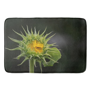 Sunflower Bud Bath/Kitchen Mat