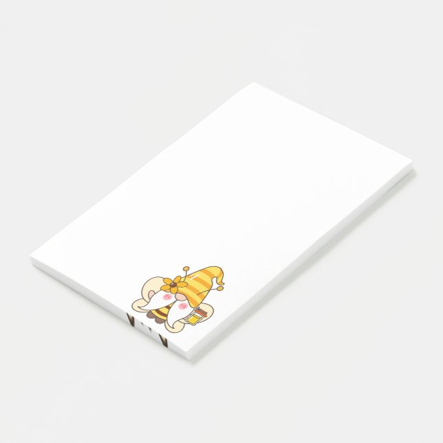 Sunflower Bumblebee Gnome Notes (Angled)