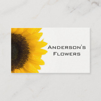 Sunflower Business Card
