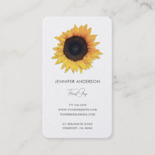Sunflower Business Cards