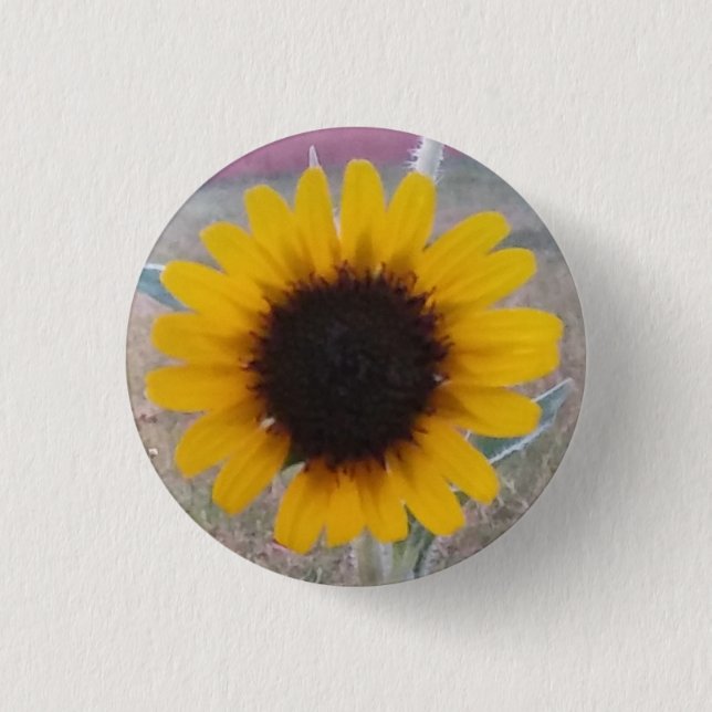 Sunflower Button (Front)