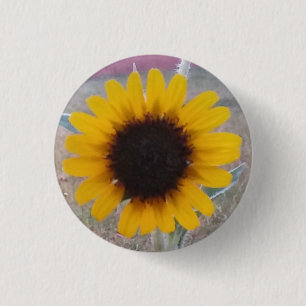Sunflower Button