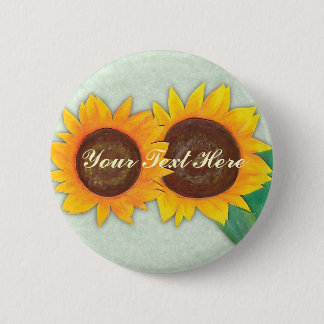 Sunflower Button
