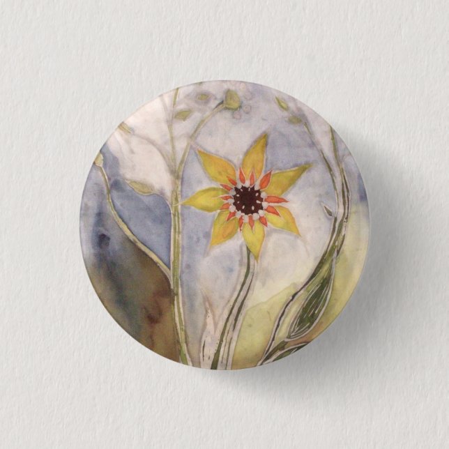 Sunflower Button (Front)
