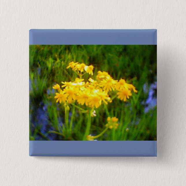 Sunflower Button (Front)