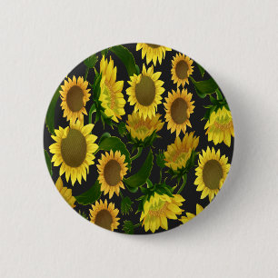 Sunflower Button