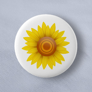 Sunflower Button