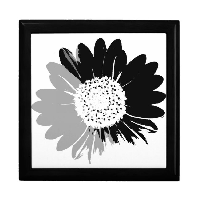 Sunflower BW Tile Box (Front)