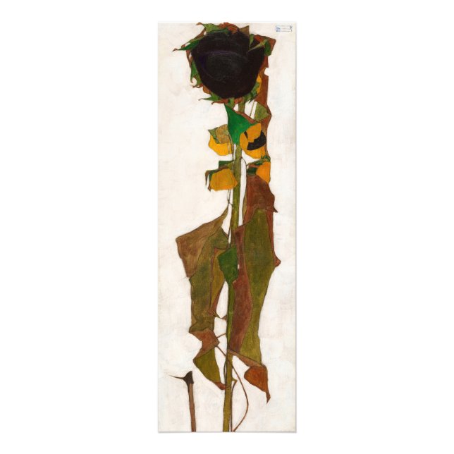 Sunflower by Egon Schiele Photo Print (Front)