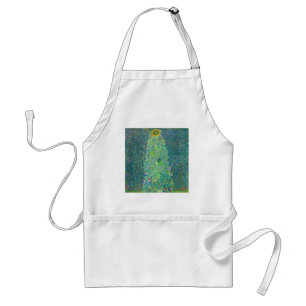 Sunflower by Klimt, Vintage Flowers Art Nouveau Adult Apron