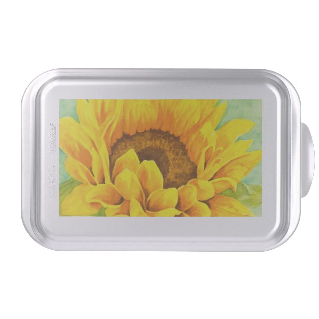 Sunflower Cake Pan (Front)