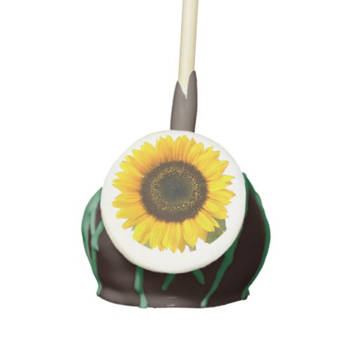 Sunflower Cake Pops