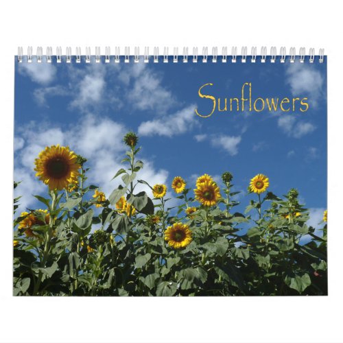 Sunflower Calendar