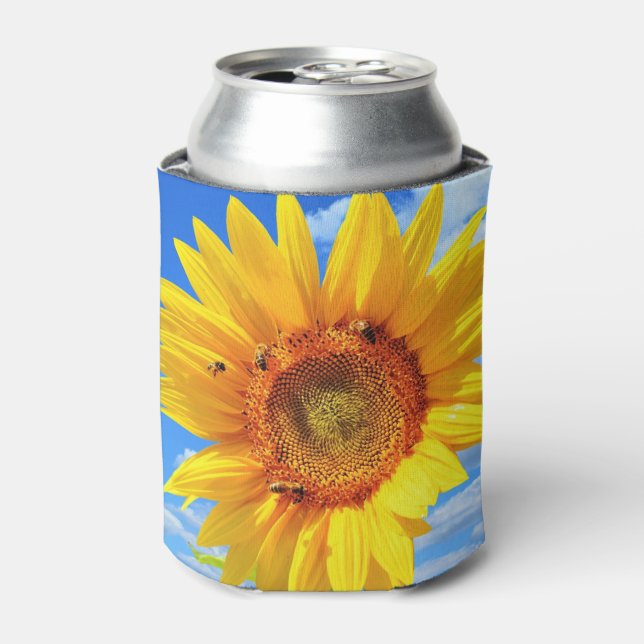 Sunflower Can Cooler (Can Front)