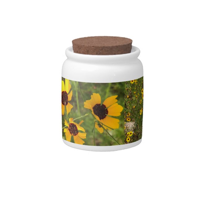 Sunflower Candy Jar (Front)