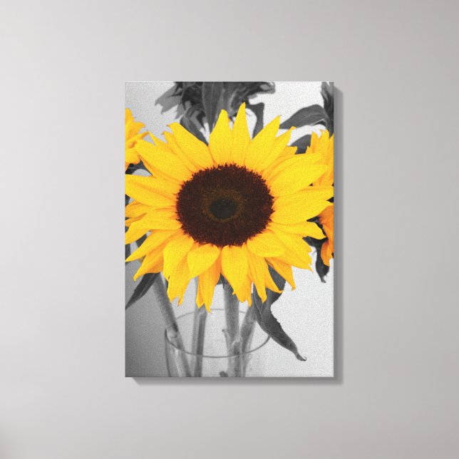 Sunflower Canvas Print (Front)
