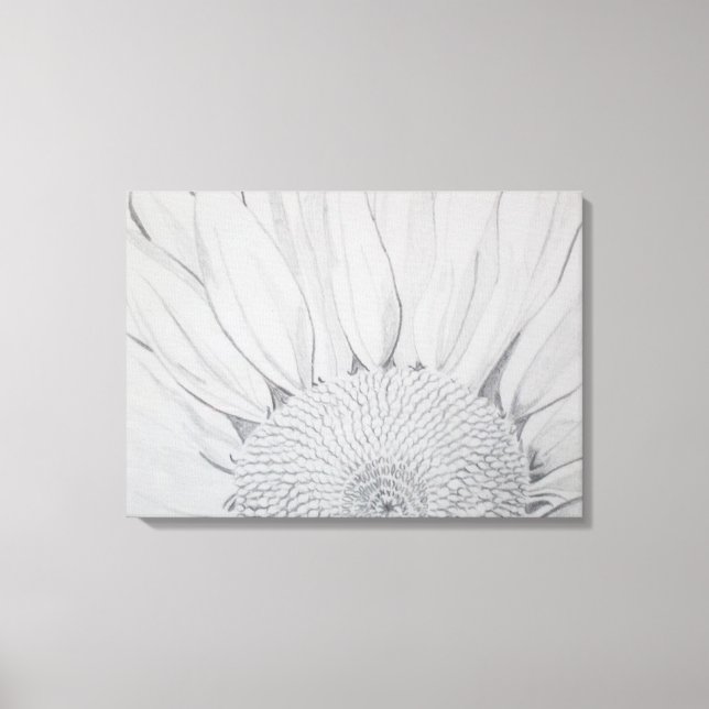 Sunflower Canvas Print (Front)