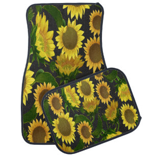 Sunflower Car Floor Mat
