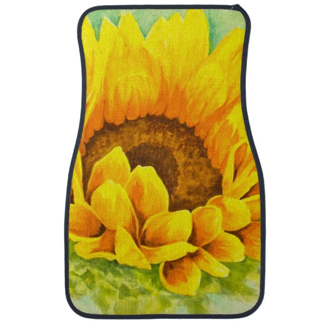 Sunflower Car Mat (Front)
