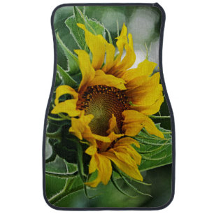 Sunflower Car Mat