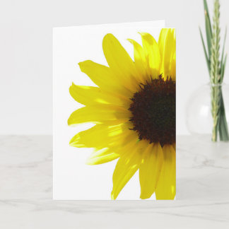 Sunflower Card