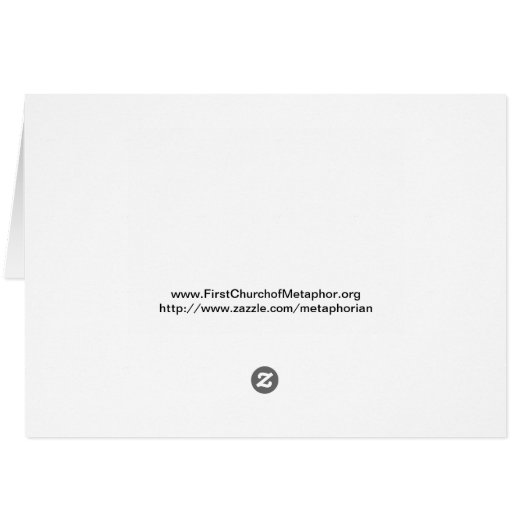 Sunflower card (Back Horizontal)