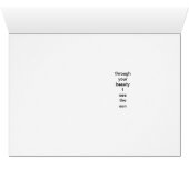 Sunflower card (Inside Horizontal (Bottom))