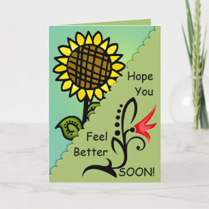 Sunflower Card