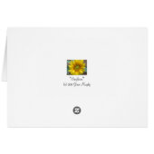 "Sunflower" Cards (Back Horizontal)