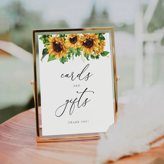 Sunflower Cards and Gifts Sign (Creator Uploaded)