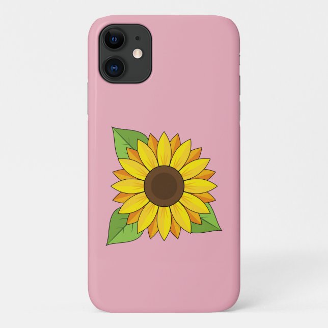 Sunflower Case-Mate iPhone Case (Back)