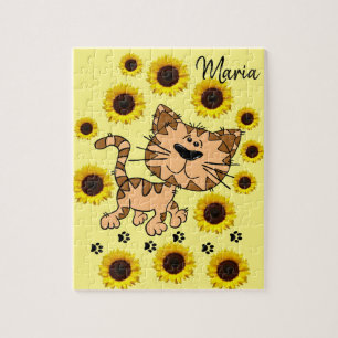 Sunflower Cat Puzzles