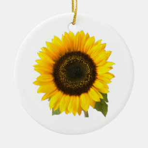 Sunflower Ceramic Ornament