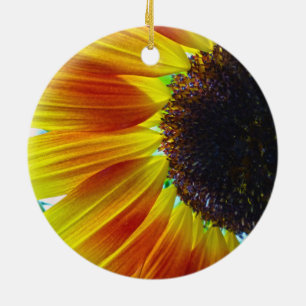Sunflower Ceramic Ornament