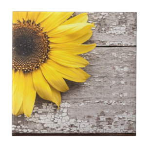 Sunflower Ceramic Tile