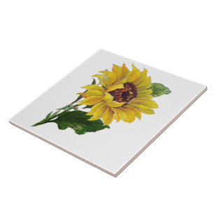 Sunflower Ceramic Tile