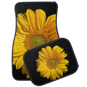 Sunflower cfma car floor mat